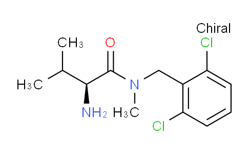 CAS No. 1354014-81-5, (S)-2-Amino-N-(2,6-dichlorobenzyl)-N,3-dimethylbutanamide