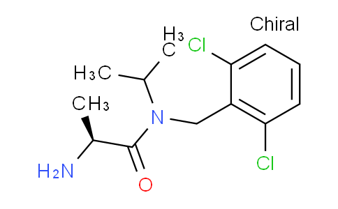 CAS No. 1354001-00-5, (S)-2-Amino-N-(2,6-dichlorobenzyl)-N-isopropylpropanamide