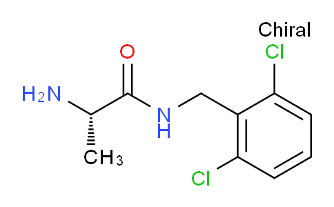 CAS No. 1354010-88-0, (S)-2-Amino-N-(2,6-dichlorobenzyl)propanamide