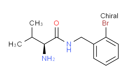 CAS No. 1303650-70-5, (S)-2-Amino-N-(2-bromobenzyl)-3-methylbutanamide
