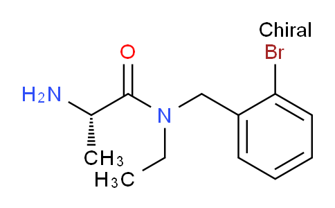 CAS No. 1354016-33-3, (S)-2-Amino-N-(2-bromobenzyl)-N-ethylpropanamide