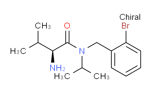 CAS No. 1354016-49-1, (S)-2-Amino-N-(2-bromobenzyl)-N-isopropyl-3-methylbutanamide