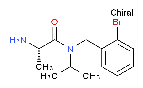 CAS No. 1354002-02-0, (S)-2-Amino-N-(2-bromobenzyl)-N-isopropylpropanamide