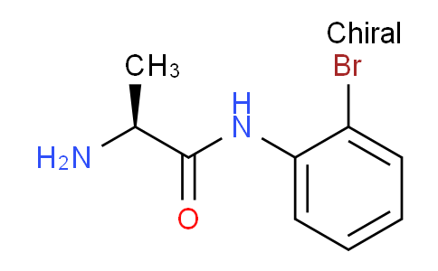 CAS No. 1161616-62-1, (S)-2-Amino-N-(2-bromophenyl)propanamide
