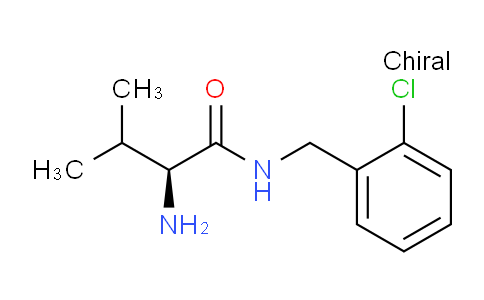 CAS No. 1217847-66-9, (S)-2-Amino-N-(2-chlorobenzyl)-3-methylbutanamide