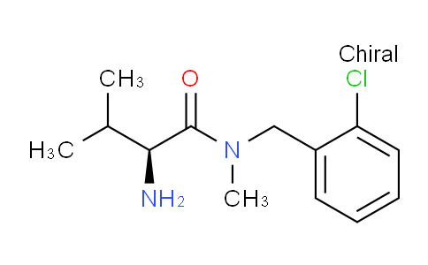 CAS No. 1307222-47-4, (S)-2-Amino-N-(2-chlorobenzyl)-N,3-dimethylbutanamide