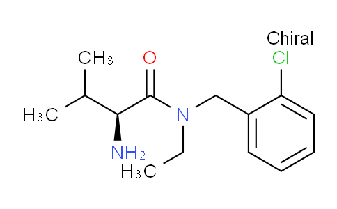 CAS No. 1307171-92-1, (S)-2-Amino-N-(2-chlorobenzyl)-N-ethyl-3-methylbutanamide