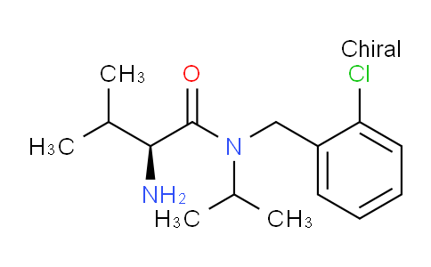 CAS No. 1353996-29-8, (S)-2-Amino-N-(2-chlorobenzyl)-N-isopropyl-3-methylbutanamide