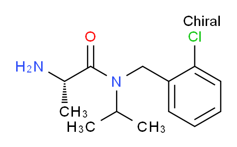 CAS No. 1354015-99-8, (S)-2-Amino-N-(2-chlorobenzyl)-N-isopropylpropanamide