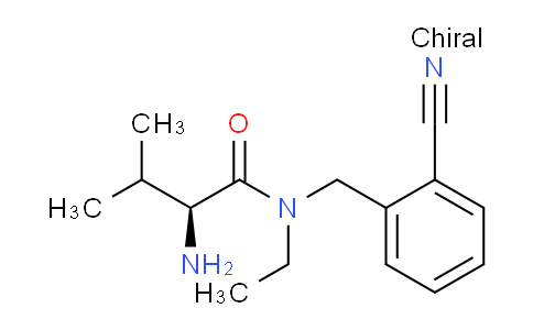 CAS No. 1306109-05-6, (S)-2-Amino-N-(2-cyanobenzyl)-N-ethyl-3-methylbutanamide