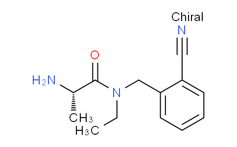 CAS No. 1309034-12-5, (S)-2-Amino-N-(2-cyanobenzyl)-N-ethylpropanamide