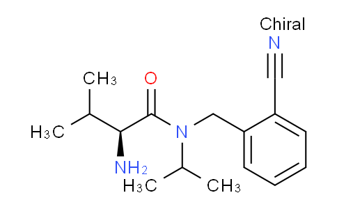 CAS No. 1354001-17-4, (S)-2-Amino-N-(2-cyanobenzyl)-N-isopropyl-3-methylbutanamide