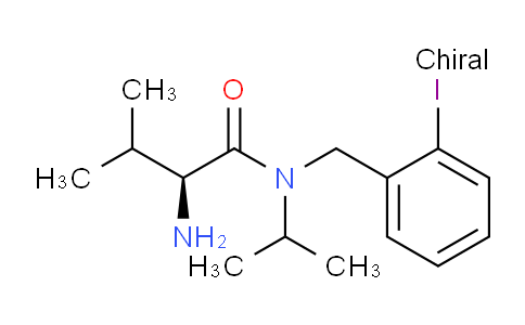 CAS No. 1354002-18-8, (S)-2-Amino-N-(2-iodobenzyl)-N-isopropyl-3-methylbutanamide