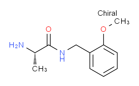 CAS No. 1217713-88-6, (S)-2-Amino-N-(2-methoxybenzyl)propanamide
