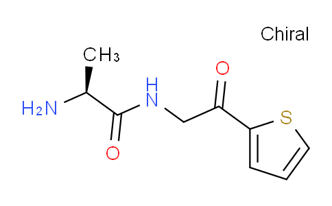 CAS No. 1353996-45-8, (S)-2-Amino-N-(2-oxo-2-(thiophen-2-yl)ethyl)propanamide