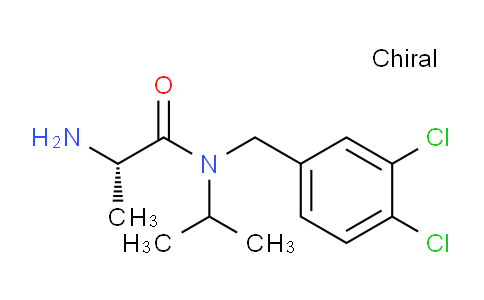 CAS No. 1307202-17-0, (S)-2-Amino-N-(3,4-dichlorobenzyl)-N-isopropylpropanamide