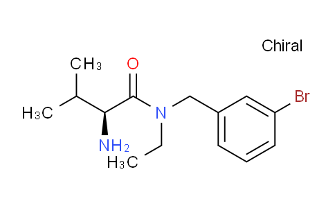 CAS No. 1354011-57-6, (S)-2-Amino-N-(3-bromobenzyl)-N-ethyl-3-methylbutanamide
