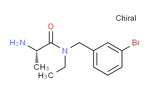 CAS No. 1354018-11-3, (S)-2-Amino-N-(3-bromobenzyl)-N-ethylpropanamide