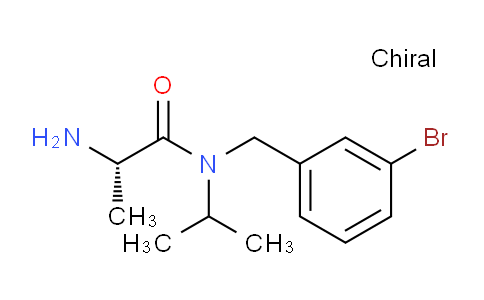 CAS No. 1354019-07-0, (S)-2-Amino-N-(3-bromobenzyl)-N-isopropylpropanamide