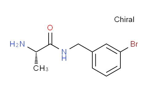 CAS No. 1292621-21-6, (S)-2-Amino-N-(3-bromobenzyl)propanamide