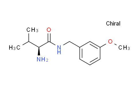 CAS No. 1308468-03-2, (S)-2-Amino-N-(3-methoxybenzyl)-3-methylbutanamide