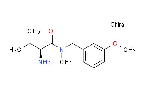 CAS No. 1304487-92-0, (S)-2-Amino-N-(3-methoxybenzyl)-N,3-dimethylbutanamide