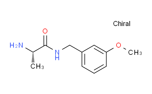 CAS No. 1082915-35-2, (S)-2-Amino-N-(3-methoxybenzyl)propanamide