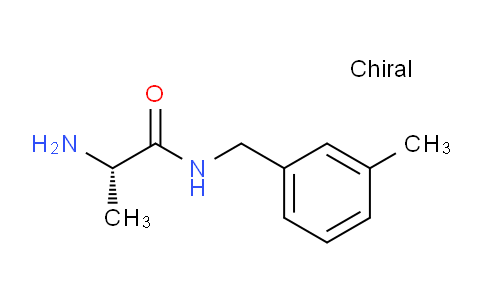 CAS No. 1175835-19-4, (S)-2-Amino-N-(3-methylbenzyl)propanamide