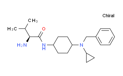 CAS No. 1354019-98-9, (S)-2-Amino-N-(4-(benzyl(cyclopropyl)amino)cyclohexyl)-3-methylbutanamide