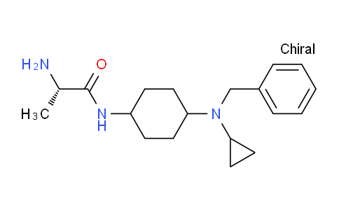 CAS No. 1354002-42-8, (S)-2-Amino-N-(4-(benzyl(cyclopropyl)amino)cyclohexyl)propanamide