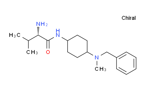 CAS No. 1354010-08-4, (S)-2-Amino-N-(4-(benzyl(methyl)amino)cyclohexyl)-3-methylbutanamide