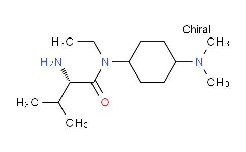 CAS No. 1353998-39-6, (S)-2-Amino-N-(4-(dimethylamino)cyclohexyl)-N-ethyl-3-methylbutanamide