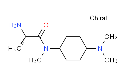 CAS No. 1354001-38-9, (S)-2-Amino-N-(4-(dimethylamino)cyclohexyl)-N-methylpropanamide