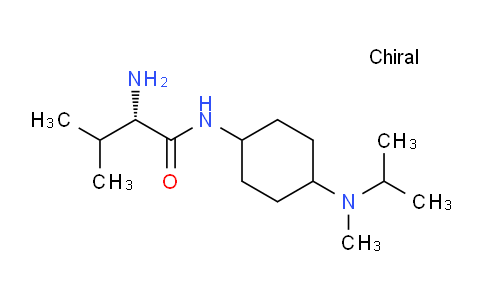 CAS No. 1354011-21-4, (S)-2-Amino-N-(4-(isopropyl(methyl)amino)cyclohexyl)-3-methylbutanamide