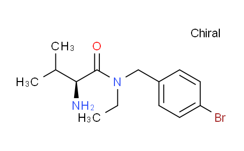 CAS No. 1354018-25-9, (S)-2-Amino-N-(4-bromobenzyl)-N-ethyl-3-methylbutanamide