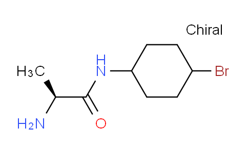 CAS No. 1353995-54-6, (S)-2-Amino-N-(4-bromocyclohexyl)propanamide