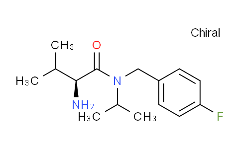 CAS No. 1354009-84-9, (S)-2-Amino-N-(4-fluorobenzyl)-N-isopropyl-3-methylbutanamide