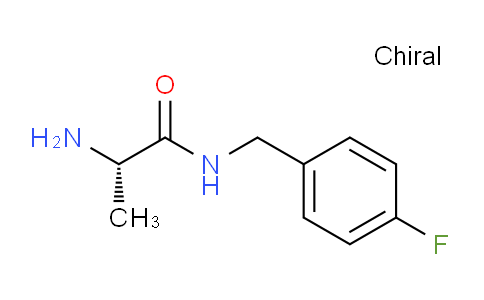 CAS No. 777843-73-9, (S)-2-Amino-N-(4-fluorobenzyl)propanamide