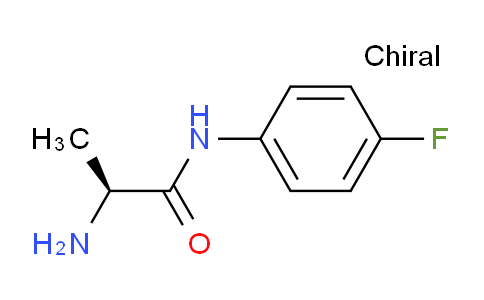 CAS No. 1026868-16-5, (S)-2-Amino-N-(4-fluorophenyl)propanamide