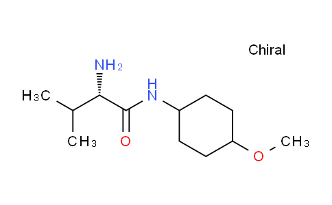 CAS No. 1353994-37-2, (S)-2-Amino-N-(4-methoxycyclohexyl)-3-methylbutanamide
