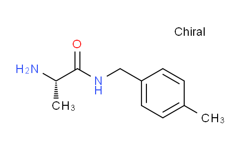 CAS No. 215582-75-5, (S)-2-Amino-N-(4-methylbenzyl)propanamide