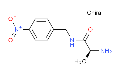 CAS No. 136774-66-8, (S)-2-Amino-N-(4-nitrobenzyl)propanamide