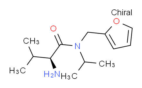 CAS No. 1353994-53-2, (S)-2-Amino-N-(furan-2-ylmethyl)-N-isopropyl-3-methylbutanamide