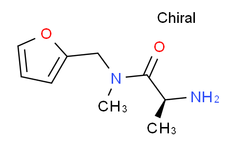 CAS No. 1307204-70-1, (S)-2-Amino-N-(furan-2-ylmethyl)-N-methylpropanamide