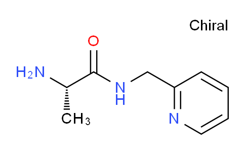 CAS No. 190122-99-7, (S)-2-Amino-N-(pyridin-2-ylmethyl)propanamide