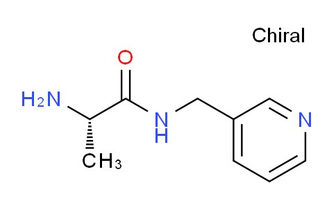 CAS No. 864273-27-8, (S)-2-Amino-N-(pyridin-3-ylmethyl)propanamide