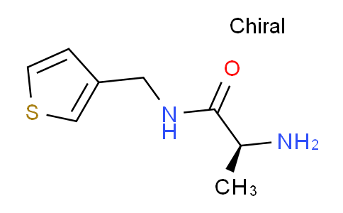 CAS No. 1344950-30-6, (S)-2-Amino-N-(thiophen-3-ylmethyl)propanamide