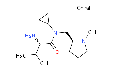 CAS No. 1401667-44-4, (S)-2-Amino-N-cyclopropyl-3-methyl-N-(((S)-1-methylpyrrolidin-2-yl)methyl)butanamide