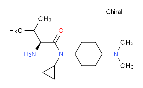 CAS No. 1353999-45-7, (S)-2-Amino-N-cyclopropyl-N-(4-(dimethylamino)cyclohexyl)-3-methylbutanamide