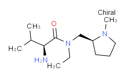CAS No. 1401666-76-9, (S)-2-Amino-N-ethyl-3-methyl-N-(((S)-1-methylpyrrolidin-2-yl)methyl)butanamide